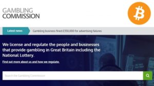 uk gambling commission web page bitcoin